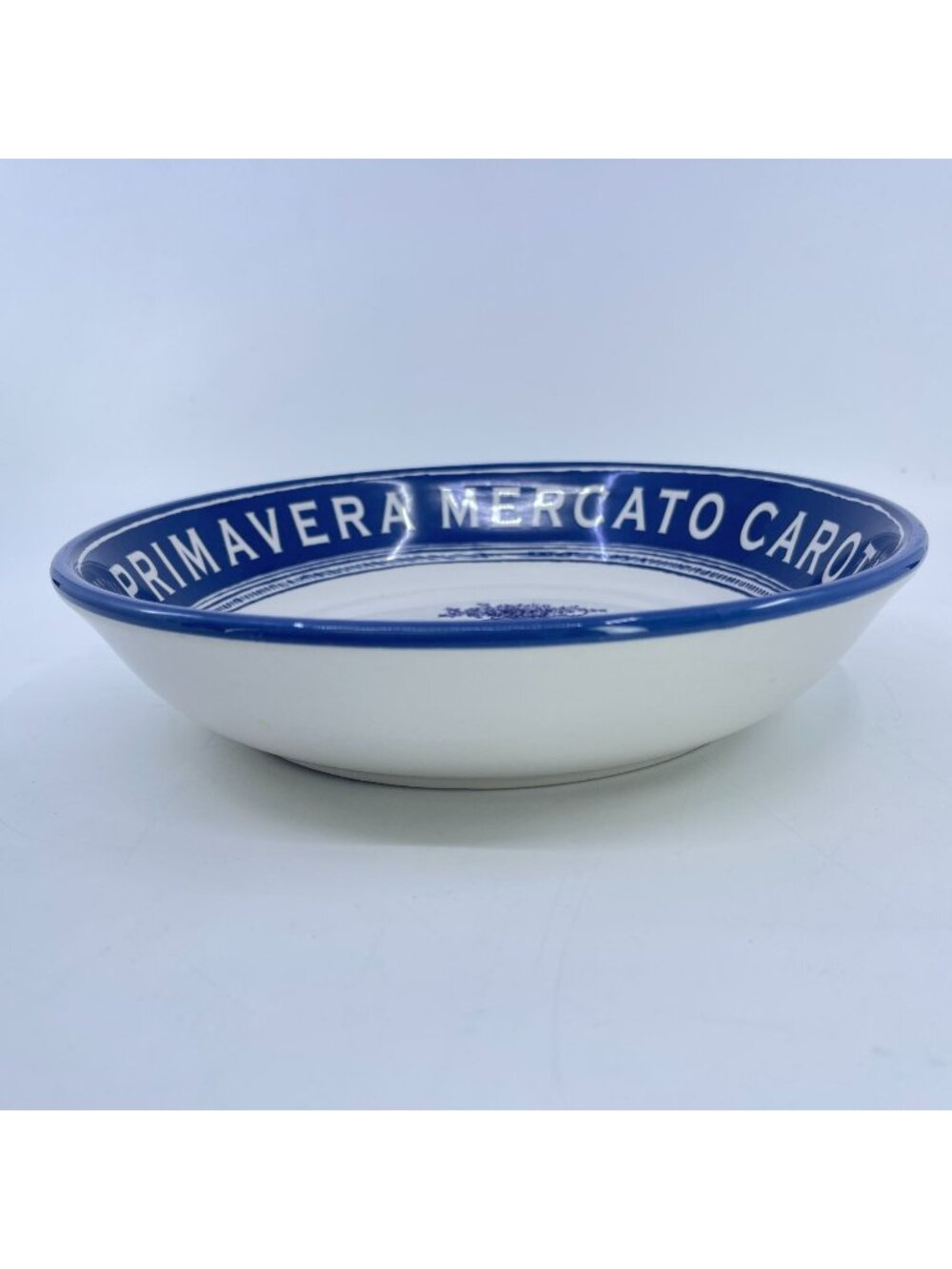 vintage primavera mercato carota ceramic pasta bowl by certified international